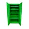 Steel Cabinets Usa Storage Cabinet, 78 in H, 36 in W, Pure Green, 4 Shelves UA-361878-GR - alternate 2